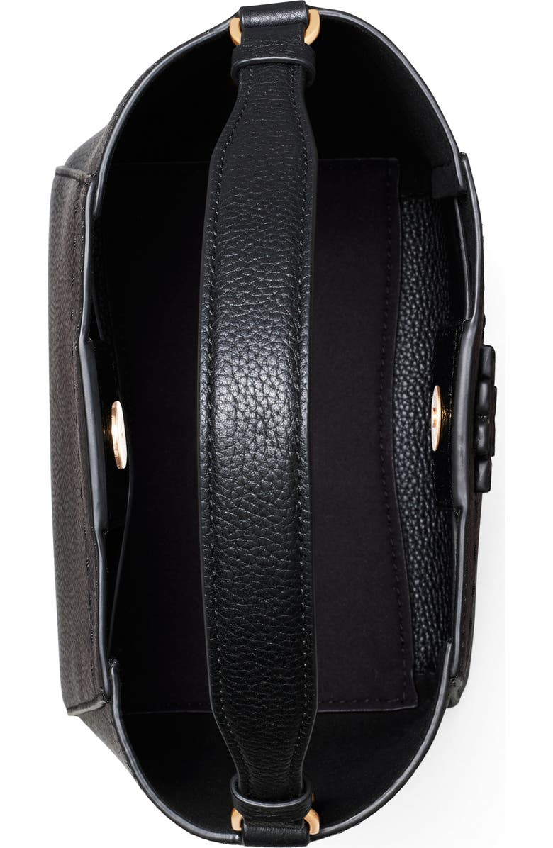 Tory Burch McGraw Small Leather Bucket Bag, Alternate, color,