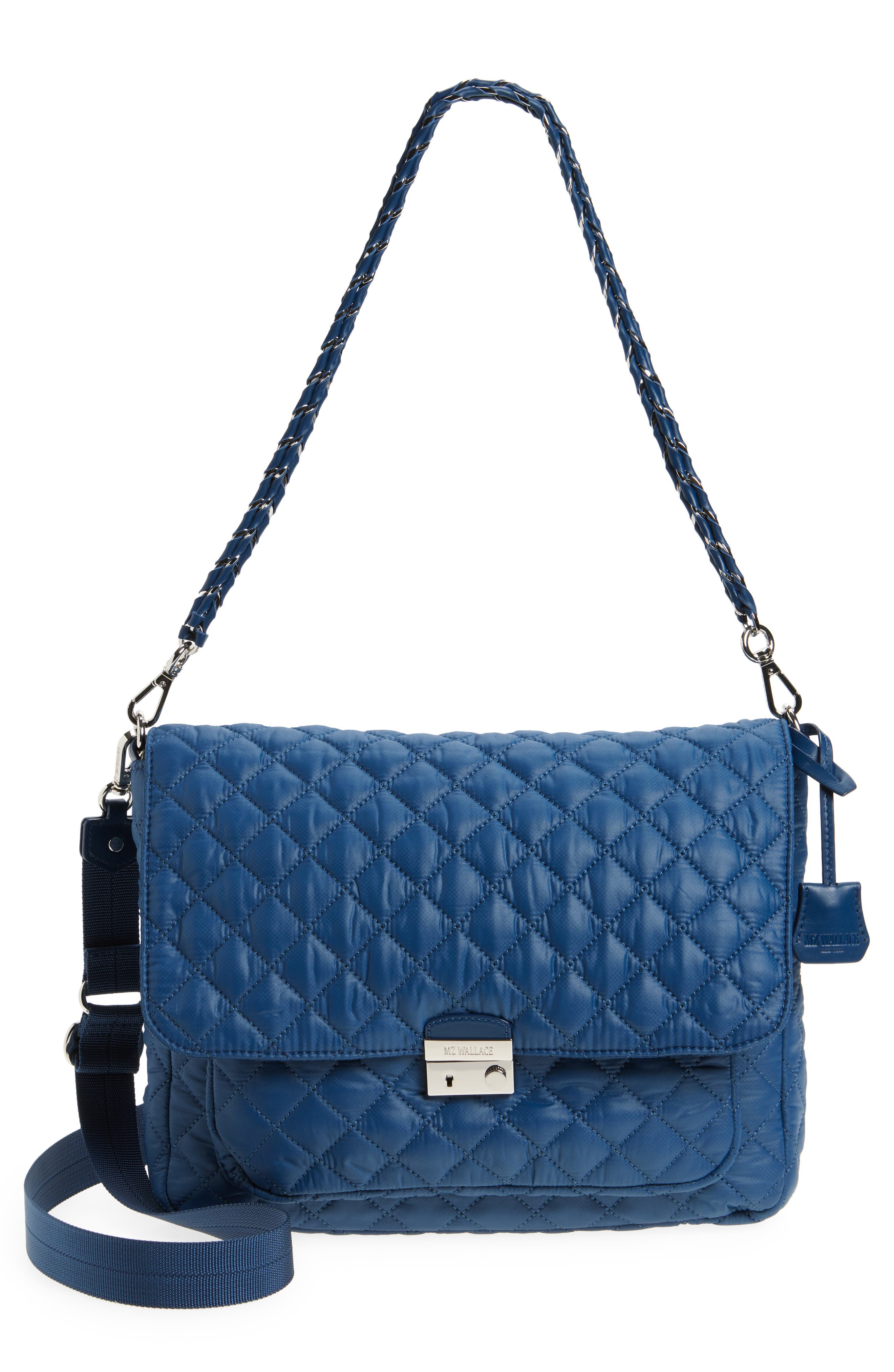 MZ Wallace Large Crosby Lock Quilted Nylon Crossbody Bag | Nordstrom