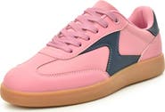 Nicole Miller Colorblock Low Top Sneaker
