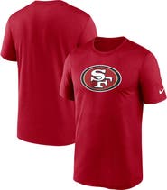 Nike Men's Nike Scarlet San Francisco 49ers Primetime Legend Logo Performance T-Shirt