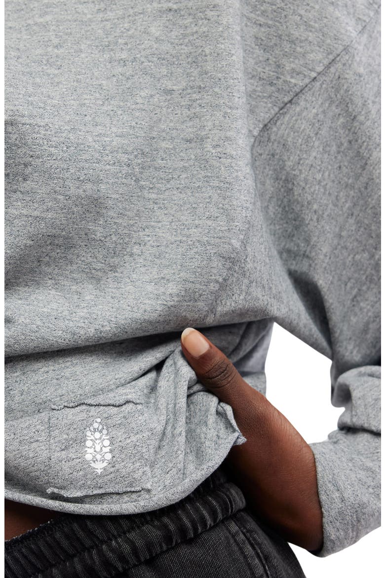 FP Movement Inspire Pullover, Alternate, color, HEATHER GREY