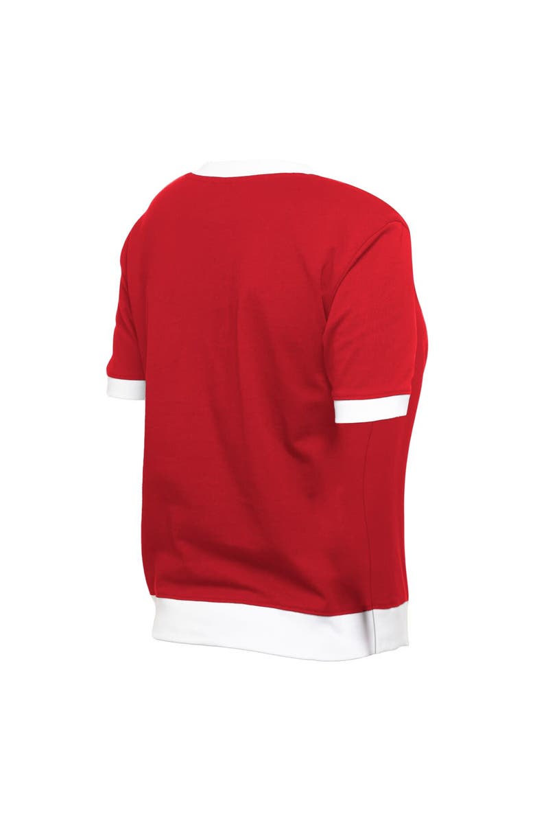 New Era Women's New Era  Red Chicago White Sox 2025 City Connect Rhinestone V-Neck T-Shirt, Alternate, color, Red