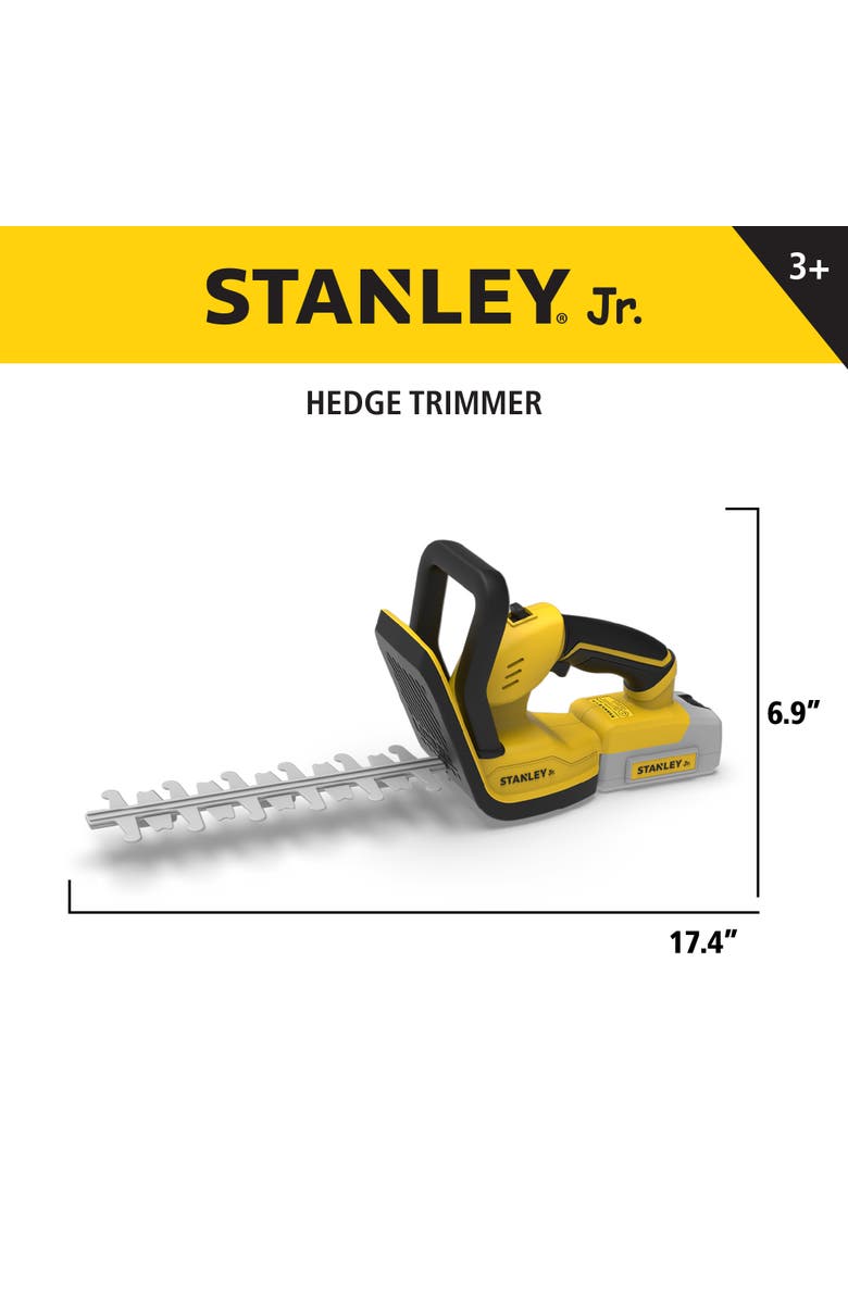 Stanley Jr. Battery Operated Deluxe Hedge Trimmer, Alternate, color, Multi Color