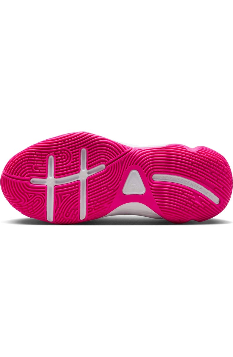 Nike Kids' Giannis Immortality 4 Basketball Shoe, Alternate, color, Black/ Laser Fuchsia/ White