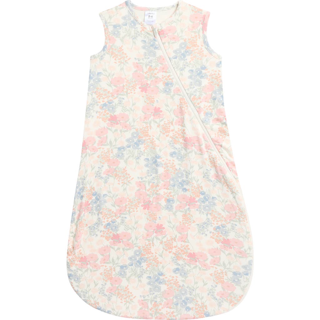 Nordstrom Print Wearable Blanket In Ivory Egret Louise Floral