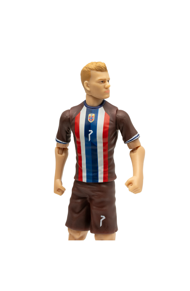 Banbo Toys Sockers Norway National Alexander Sorloth 8" Soccer Action Figure, Alternate, color, Brown