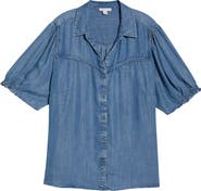 beachlunchlounge Inara Denim Top