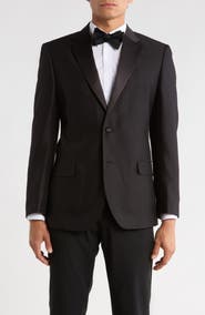 Nautica Bridge Satin Notch Lapel Jacquard Dinner Jacket