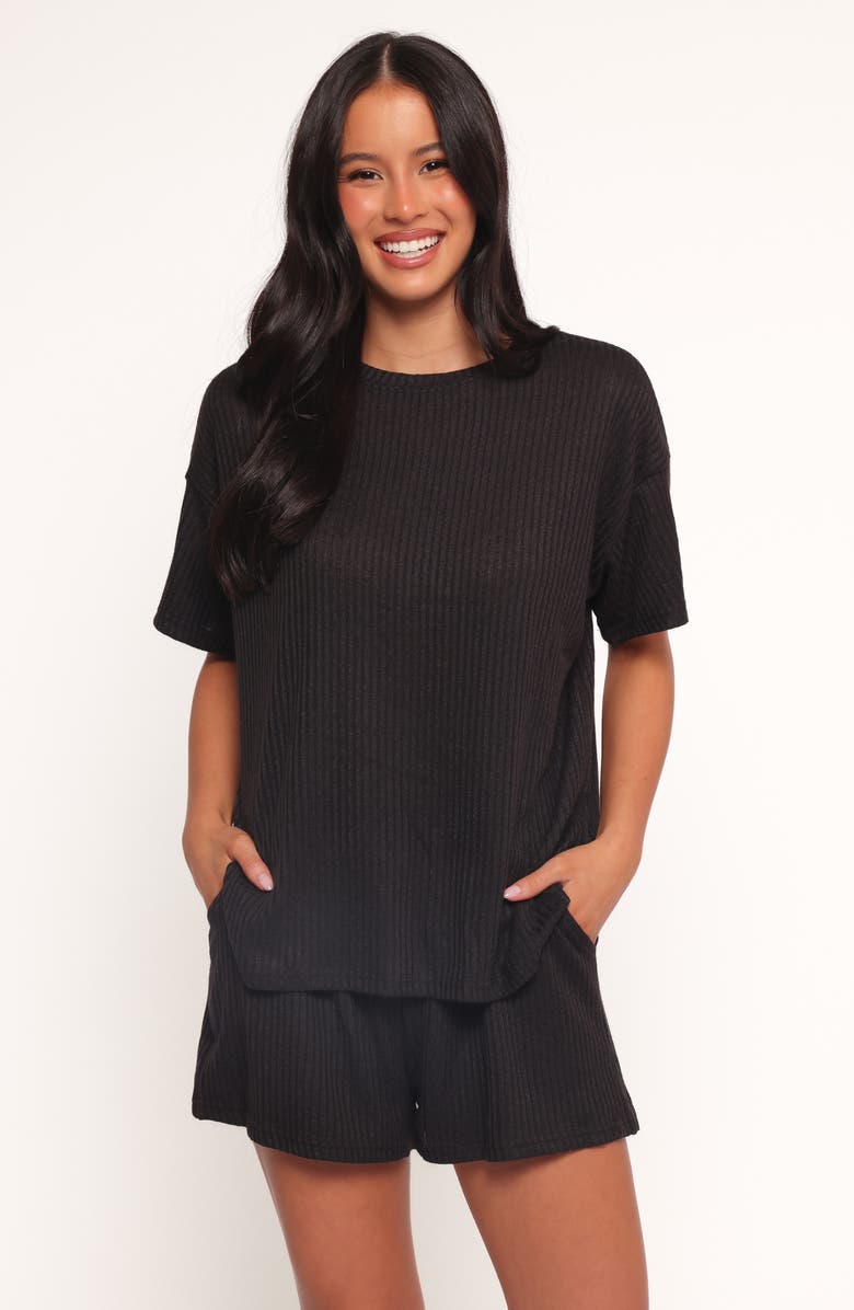 Petal & Pup Granger Knit Top & Shorts Set, Alternate, color,