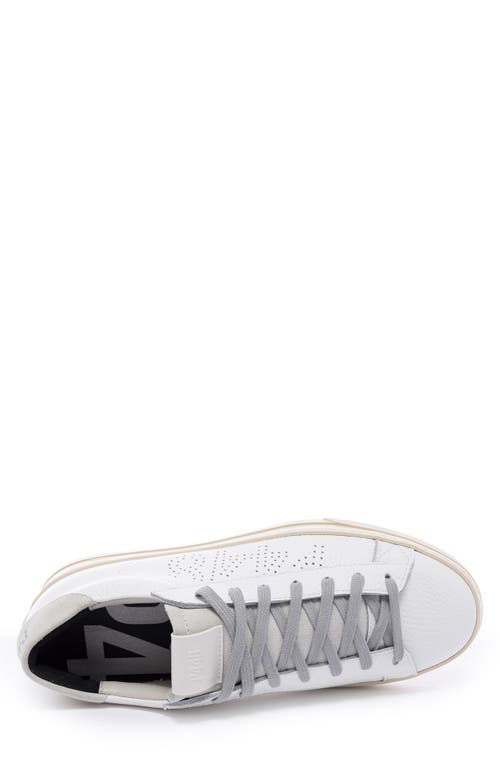 P448 Jack Sneaker In All White