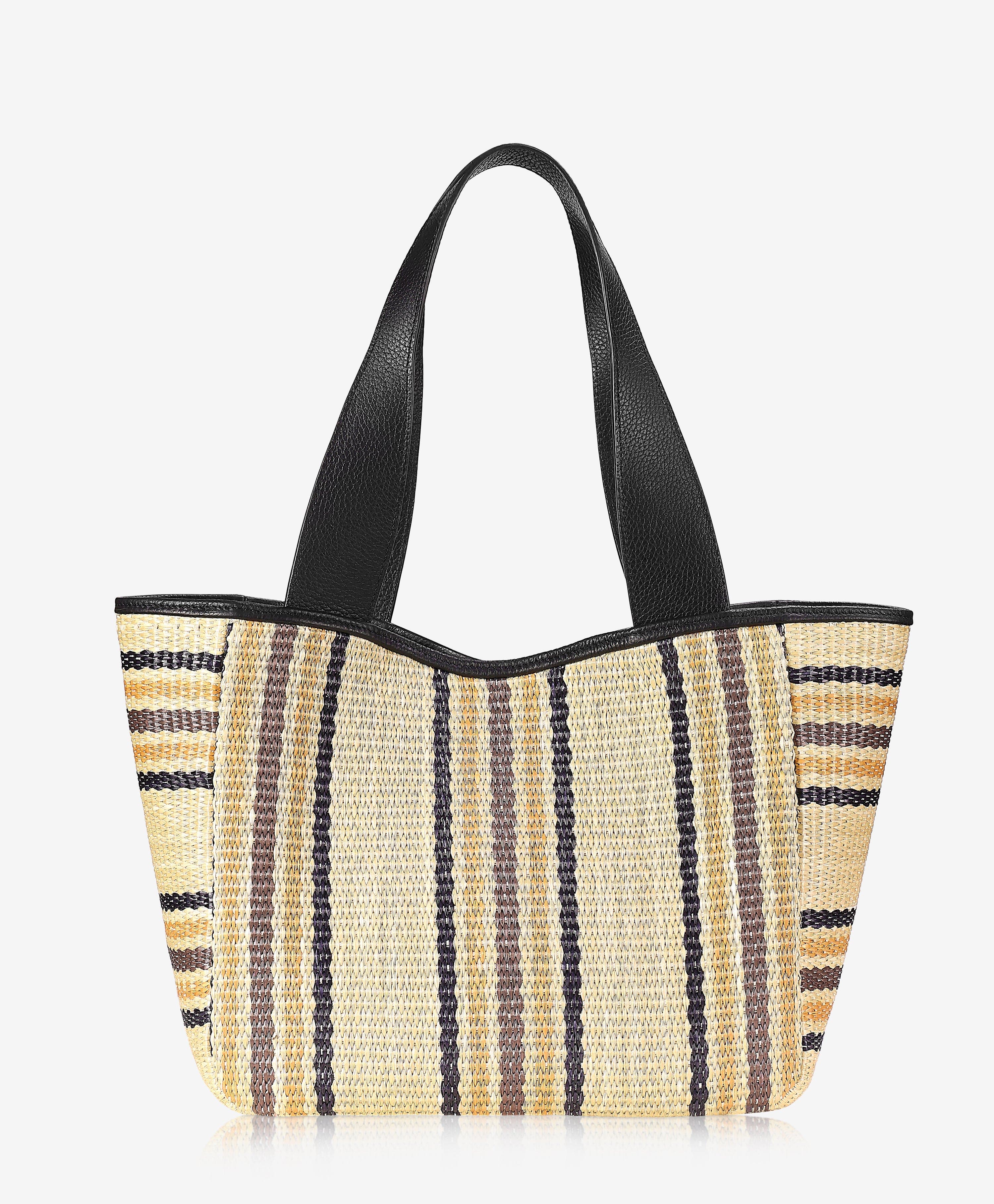 GiGi New York Mercer Tote, Main, color, Natural Raffia