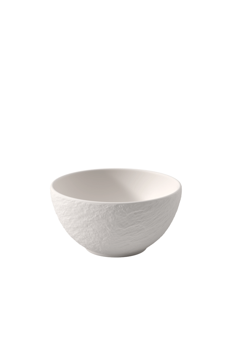 Villeroy 
Boch Manufacture Rock blanc Rice Bowl, Main, color, White