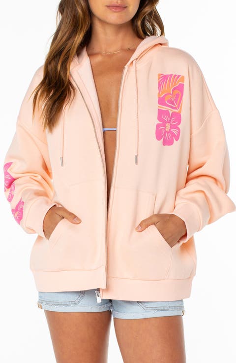 Evening Lineup Full Zip Fleece Graphic Hoodie