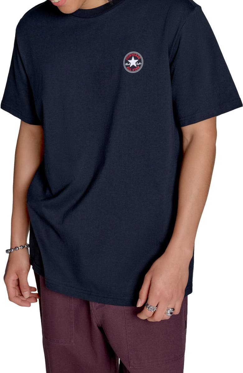 Converse Chuck Taylor All Star Red Patch T-Shirt, Alternate, color, Converse Black