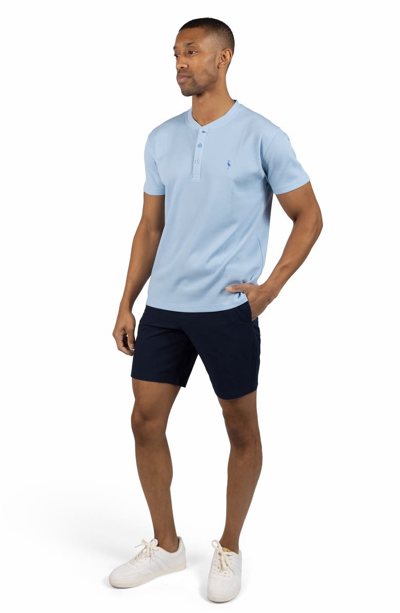 TailorByrd Seersucker Shorts, Alternate, color, Navy