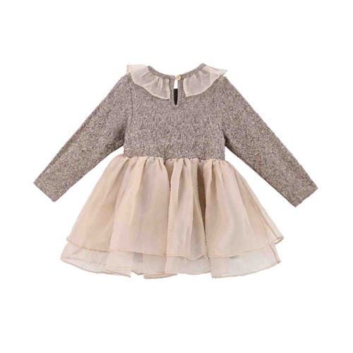 Sweet Cactus Ruffle 3-piece Outfit Set In Brown