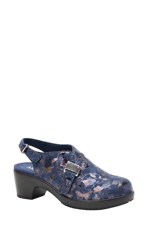 Maribel Baroque Leather Clog