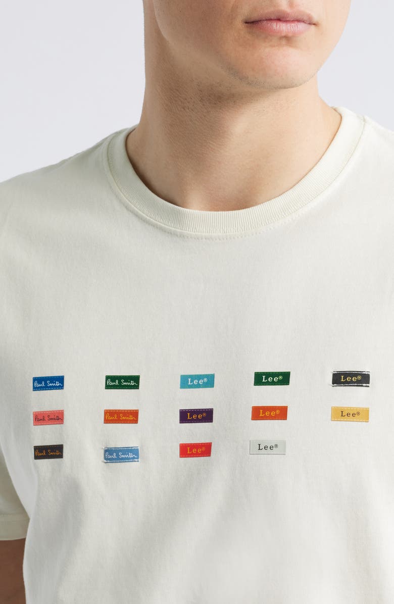 Paul Smith + Lee Graphic Cotton T-Shirt, Alternate, color, 