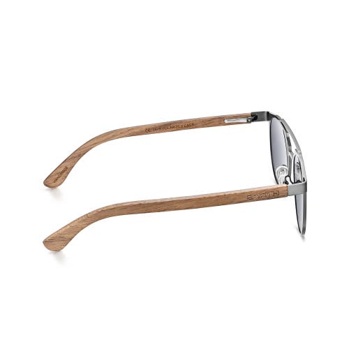 Earth Wood Kotor Polarized Sunglasses In Blue