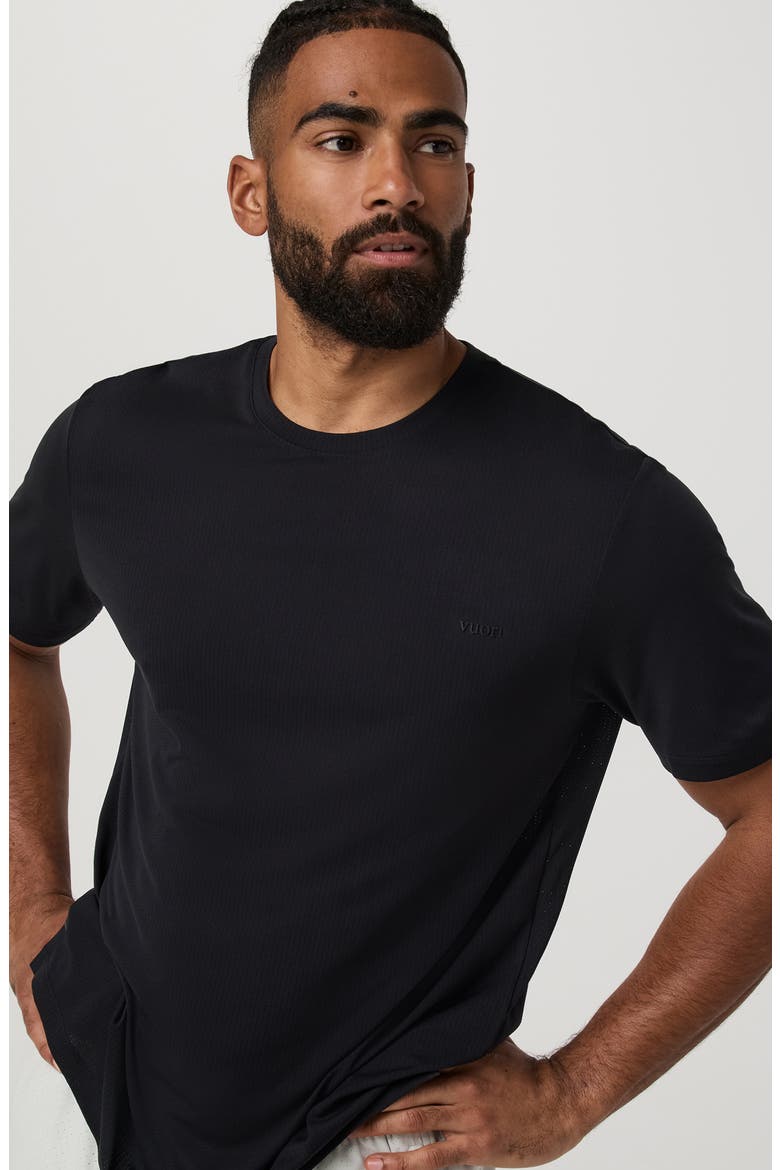 Strato Breathe Performance T-Shirt, Alternate, color, BLACK