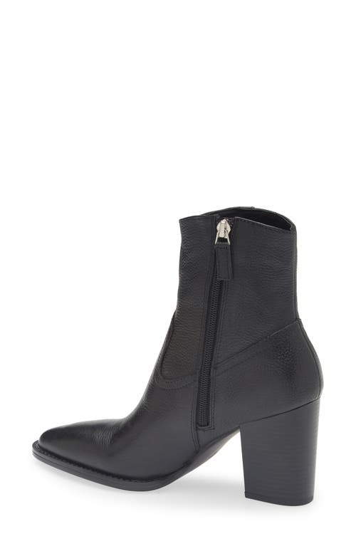 Mango Pointed Toe Bootie In Black