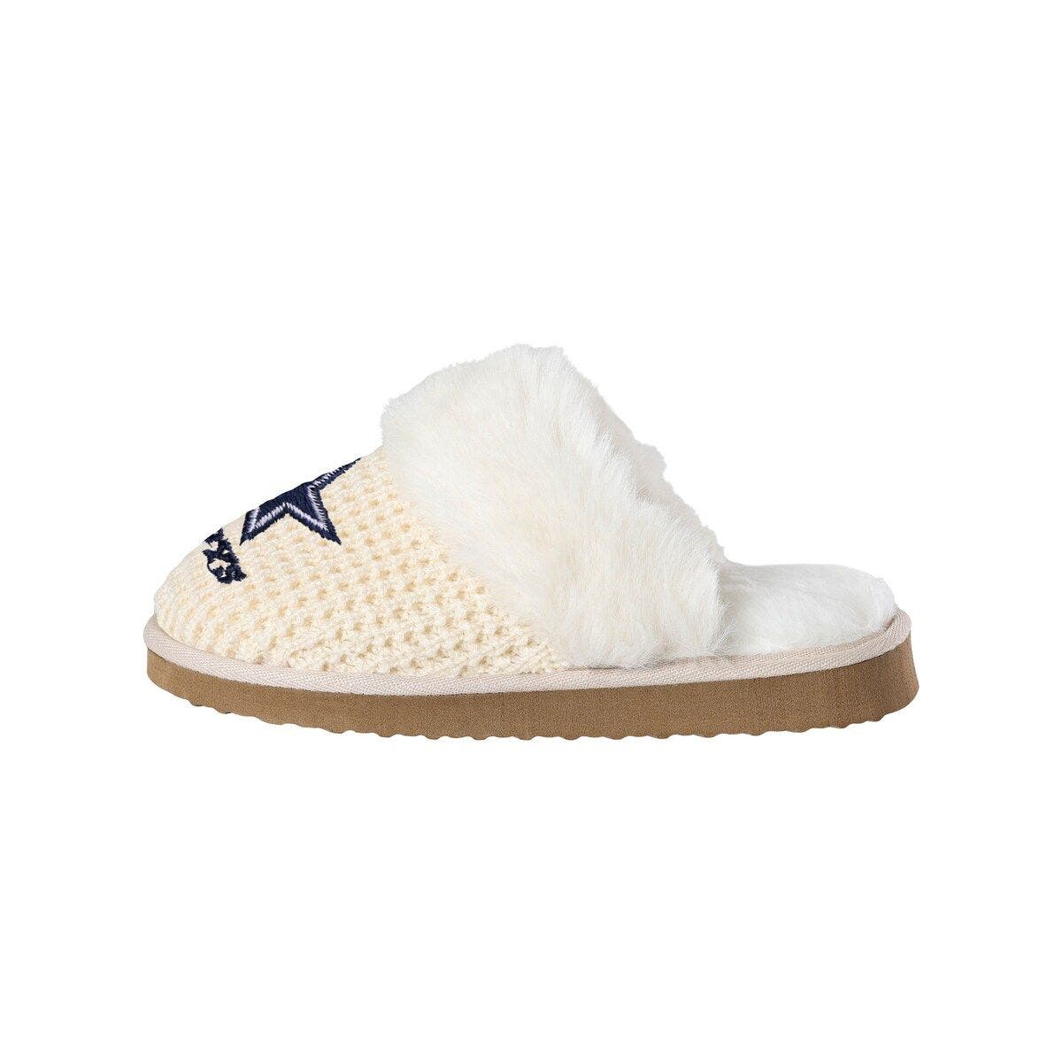 FOCO Women's FOCO Dallas Cowboys Open Back Slippers, Alternate, color, 