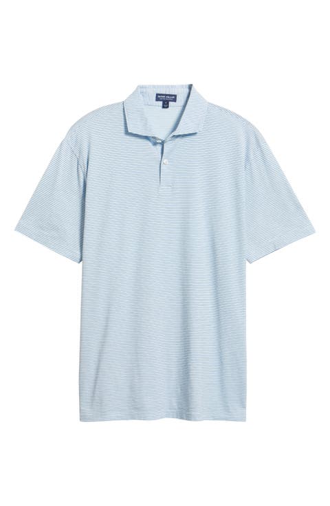 Crown Crafted Journeyman Stripe Pima Cotton Polo