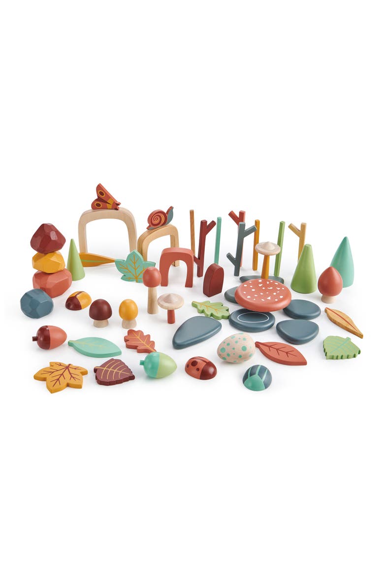 My Forest Floor Wooden Playset, Alternate, color, MULTI