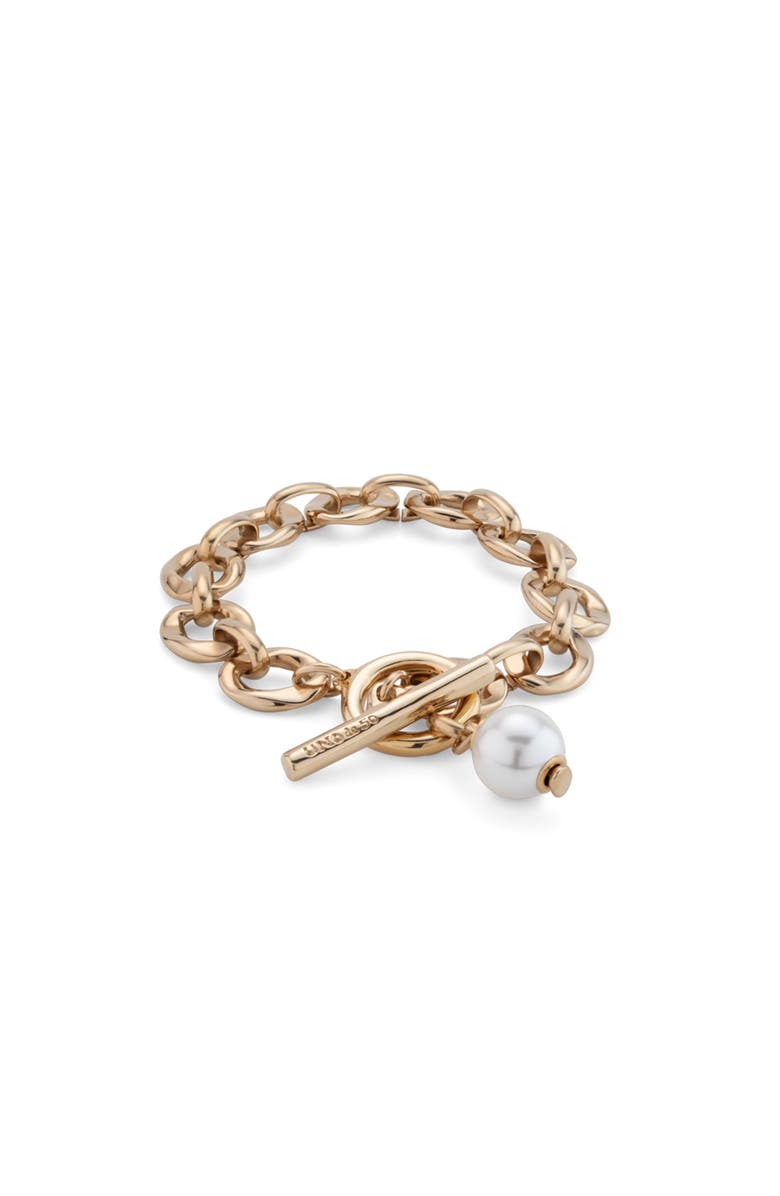 UNODE50 Luna Link Bracelet, Main, color, Gold