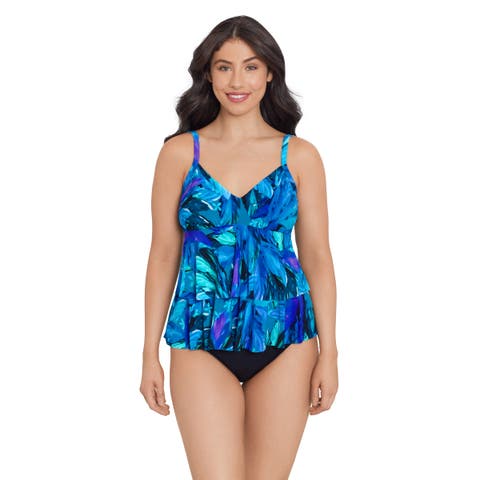 Rylee V-Neck Tankini Swimsuit Top