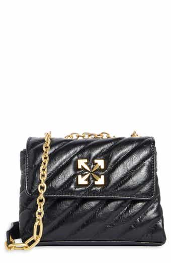 Off-White Jackhammer 17 Matelassé Leather Shoulder Bag