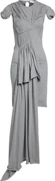 JULIE KEGELS Draped Cotton Jersey Dress