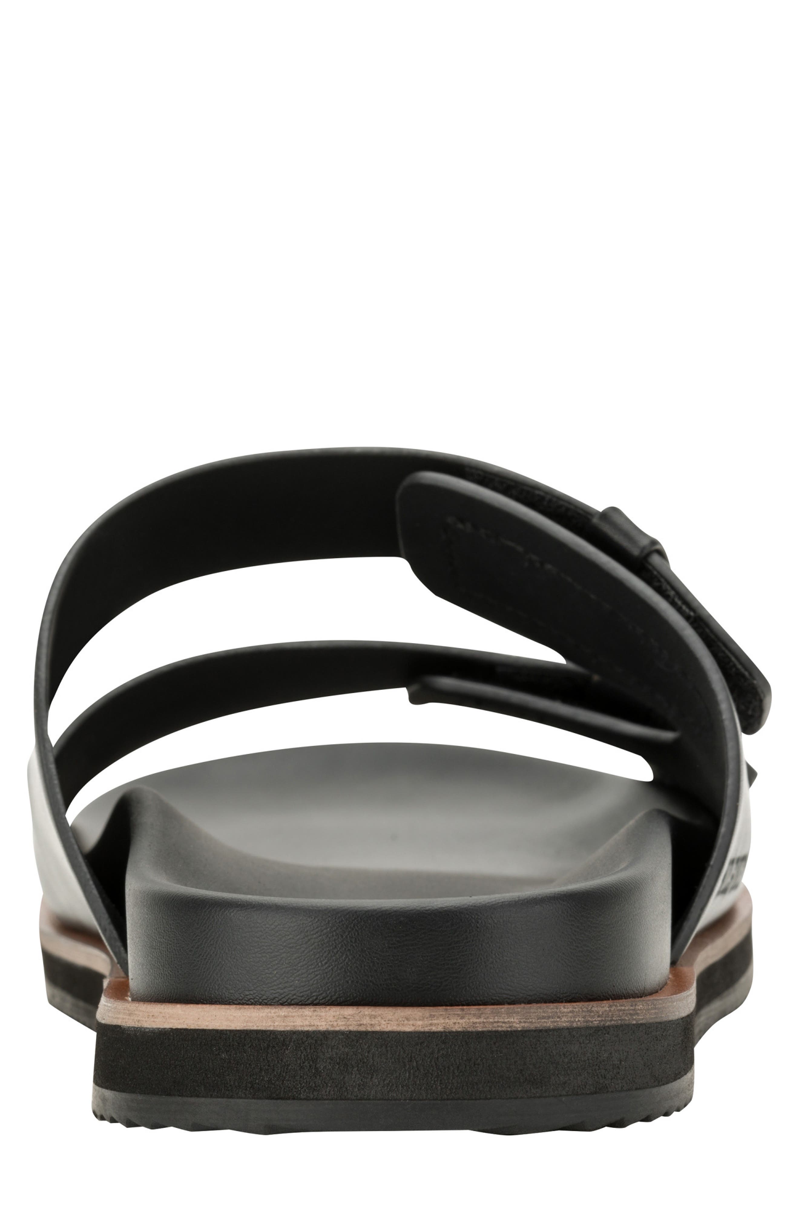 Tommy Hilfiger Welker Double Strap Slide Sandal, Alternate, color, Black