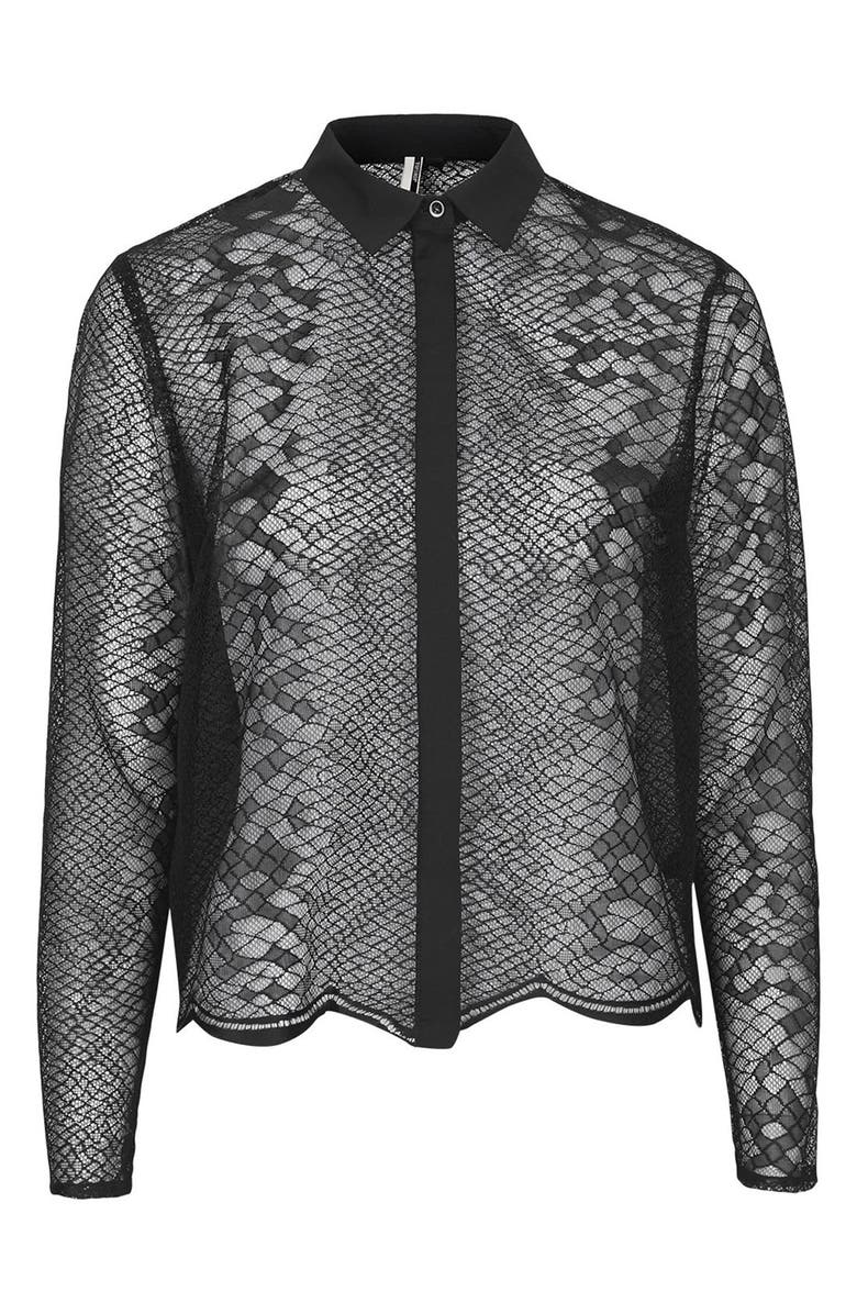 Topshop , Alternate, color, 