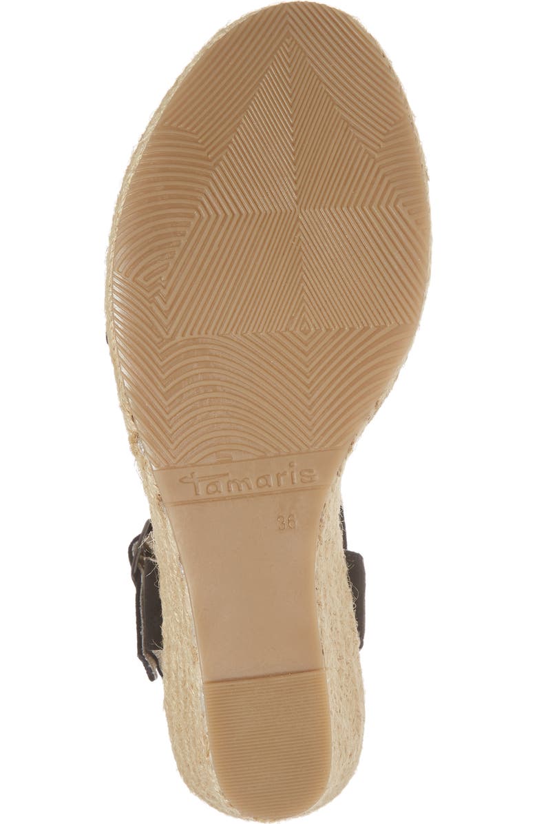 Tamaris Livia Espadrille Wedge Sandal, Alternate, color,