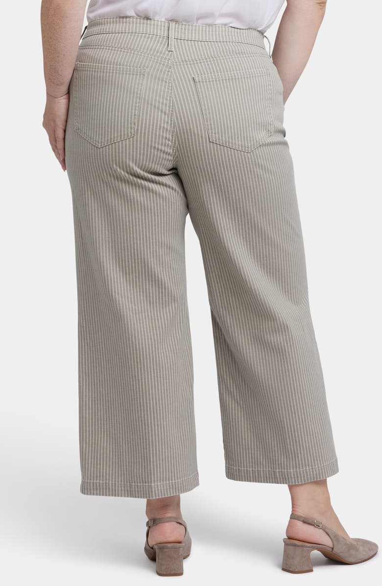NYDJ Teresa Ankle Wide Leg Jeans, Alternate, color, Hidden Lodge Stripe