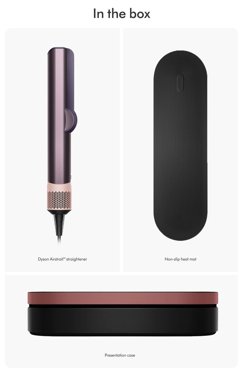 Dyson Limited Edition Airstrait<sup>™</sup> Wet-to-dry Straightener in Jasper Plum, Alternate, color, Jasper Plum