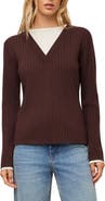 FIFTEEN TWENTY Cindy Layered Sweater