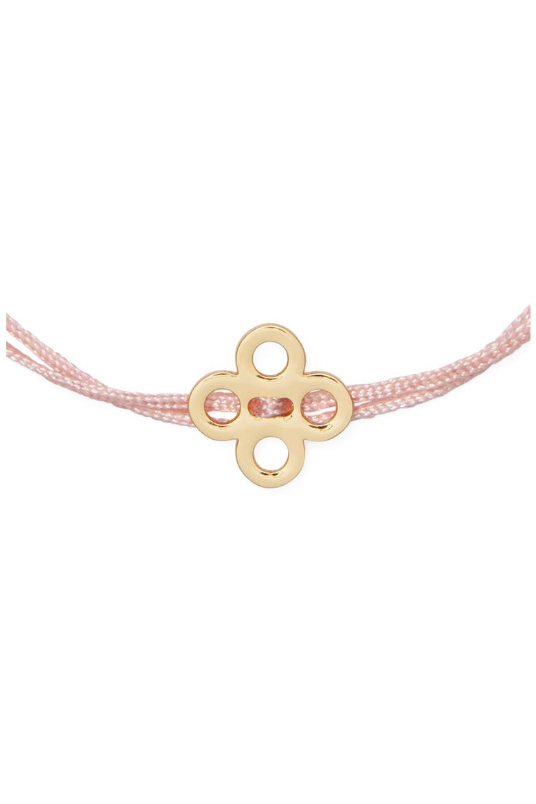 Forget Me Not Cord Bracelet, Alternate, color, PINK