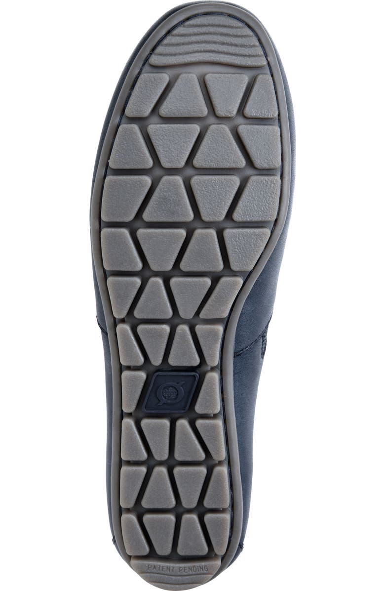 Børn 'Sebra' Flat, Alternate, color, Navy Leather