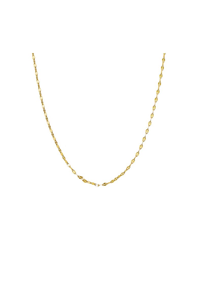 BY ADINA EDEN Shiny Baby Mariner Chain Necklace, Main, color, 
