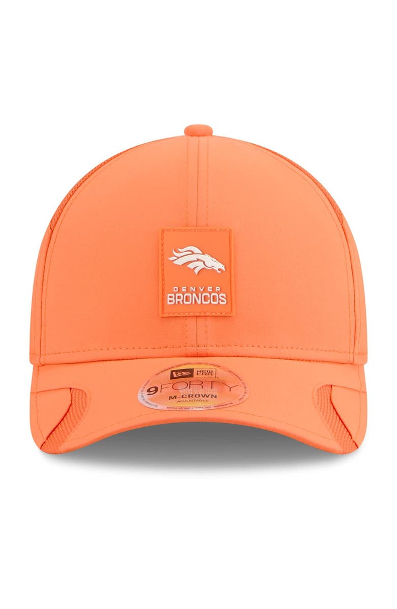 New Era Men's New Era Orange Denver Broncos 2025 Sideline  M-Crown 9FORTY Adjustable Hat, Alternate, color, Orange