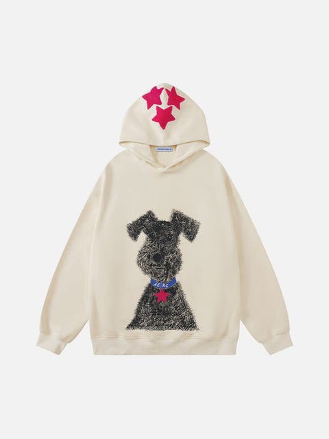 Graffiti Dog Eden Star Hoodie