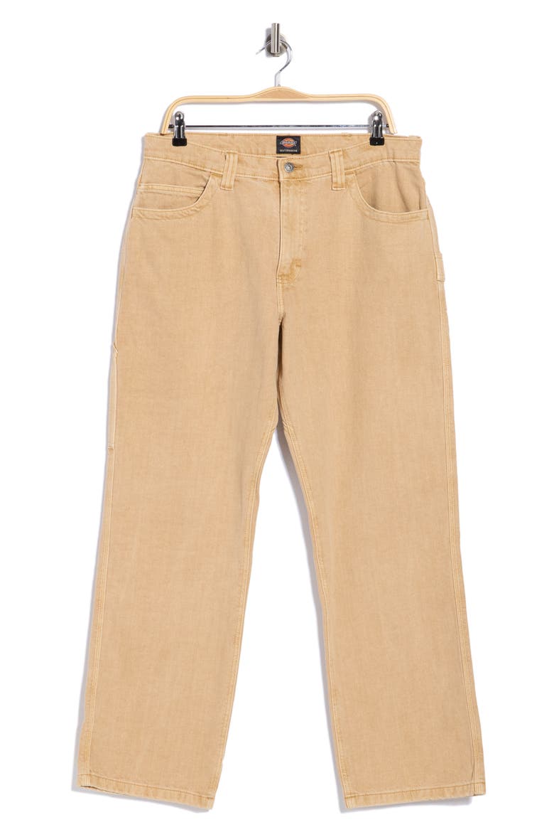 Skateboarding Denim Carpenter Jeans, Main, color, KHAKI