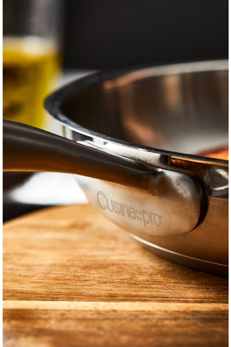 iD3® SS 8in Frypan, Alternate, color, SILVER