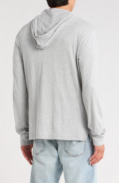 14th & Union Slub Cotton Hoodie In Gray