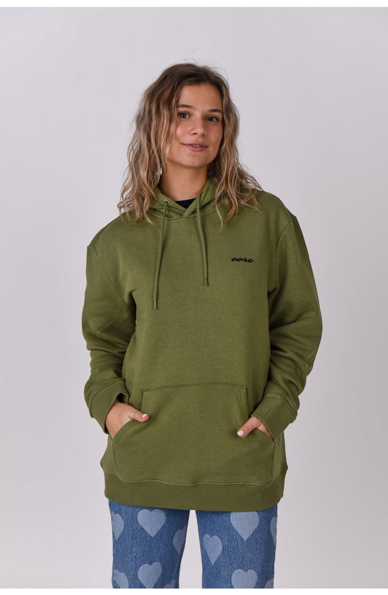 OOSC Powder Club Hoodie - Khaki, Alternate, color, Khaki