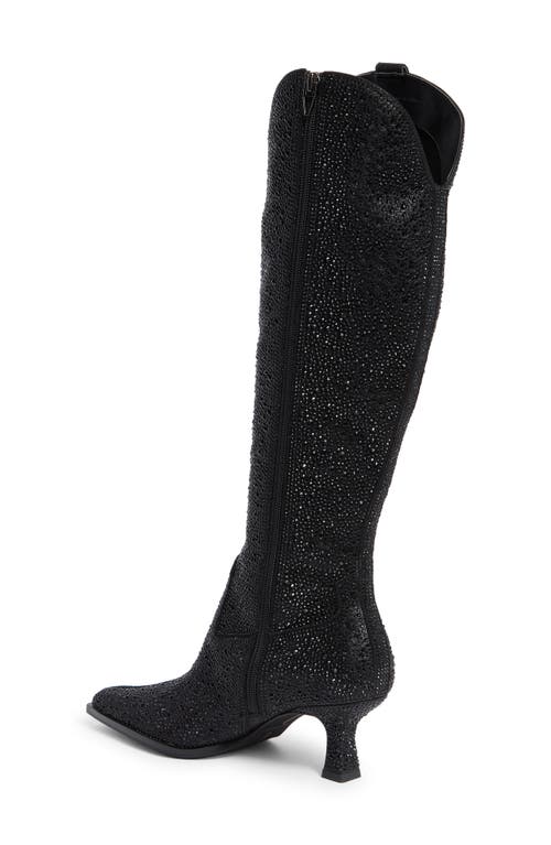 Dolce Vita Ariana Crystal Knee High Boot In Multi