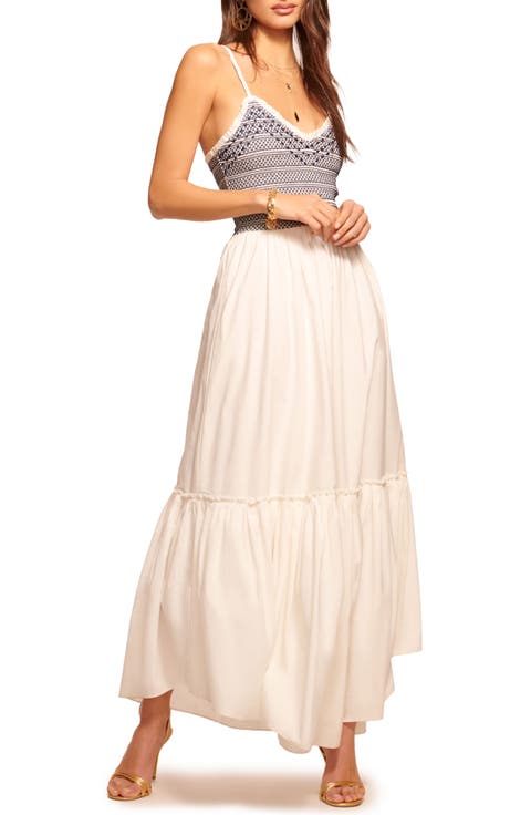 Lucia Ruffle Hem Maxi Sundress