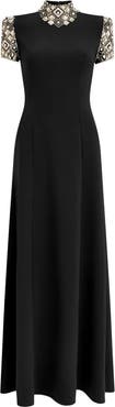 Jenny Packham Pricile Embellished Maxi Dress